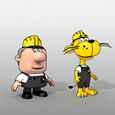 3D Charakterdesign, Cartoon Character, 3D Figuren, Sympathieträger, Cute 3D Figur, Charakterdesign Hamburg, Lustige Figuren