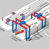 3D, Infographic, 3D Infografik, 3D Stil, 3D Rendering, Stilisiert, 3D Look, Prozess Visualisierung,